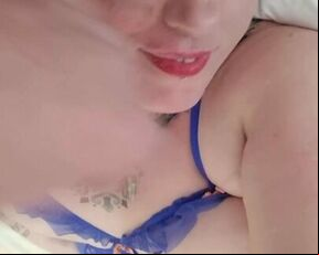 BBW Milf gives sloppy messy blowjob