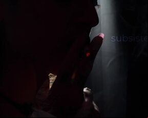 Exhaling in the shadows | Smoking Astrid